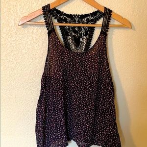 Floral tank top